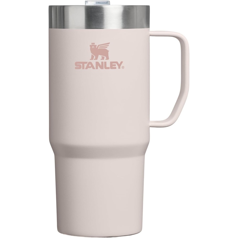 image:imageSTANLEY The Everyday Suburban Mug 24 oz Drink Through Lid Cup for Coffee Tea and Drinks Insulated Stainless Steel Coffee Mug BPAFree FrostRose Quartz