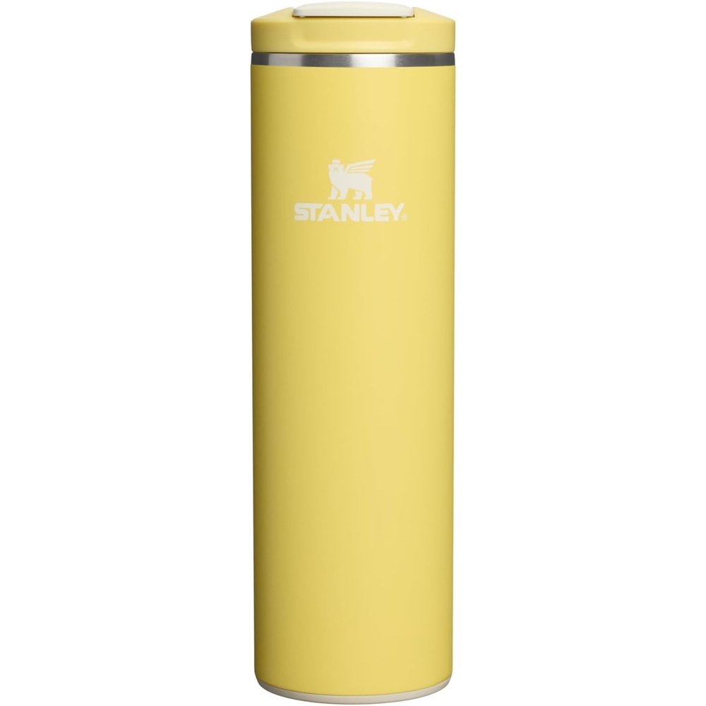 image:imageSTANLEY Transit FlipTop Mug Leakproof Coffee Travel Cup Vacuum Insulated Stainless Steel Stays Hot or Cold for Hours BPAFree 20 oz DaffodilDaffodil