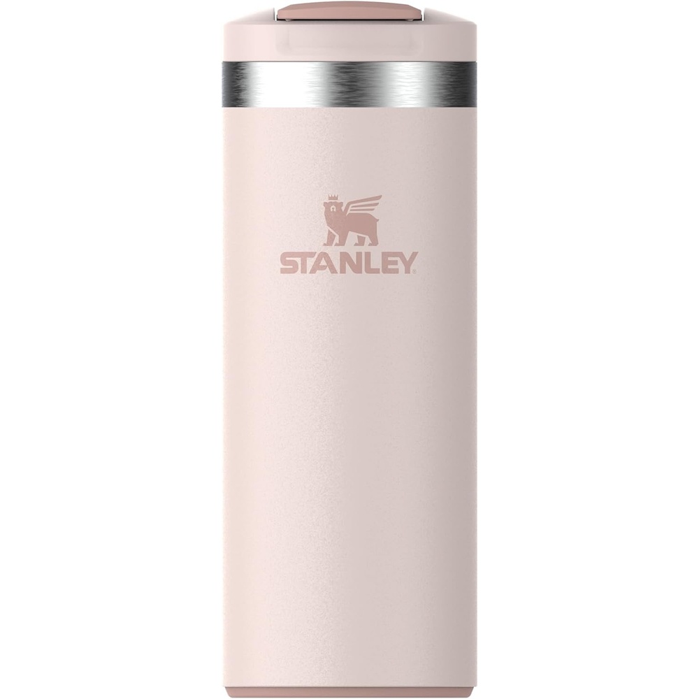 image:imageSTANLEY Transit FlipTop Mug Leakproof Coffee Travel Cup Vacuum Insulated Stainless Steel Stays Hot or Cold for Hours BPAFree 20 oz DaffodilRose Quartz