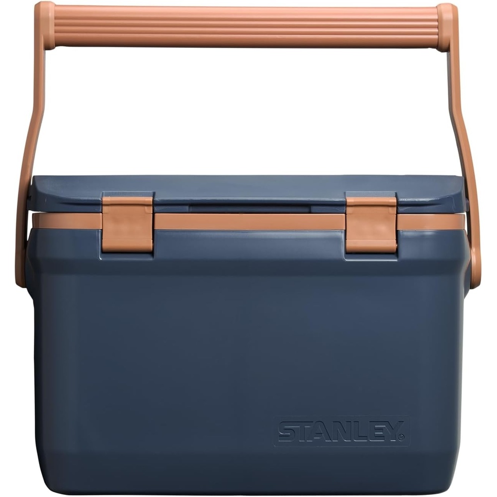 image:imageStanley Adventure Outdoor Cooler 16 qt Heavy Duty Outdoor Camping Cooler with Easy Carry Top Handle BPAFree DaffodilTwilight