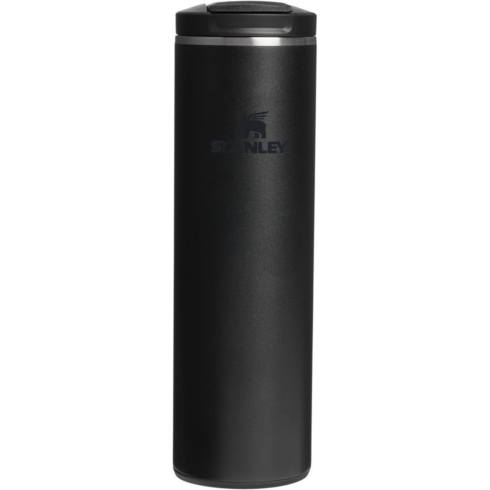 image:imageStanley AeroLight Transit Bottle 20 oz Locking Drink Through Lid Leak Resistant Water Bottle or Coffee Travel Mug Lightweight Insulated Stainless Steel BPAFree LilacBlack 20