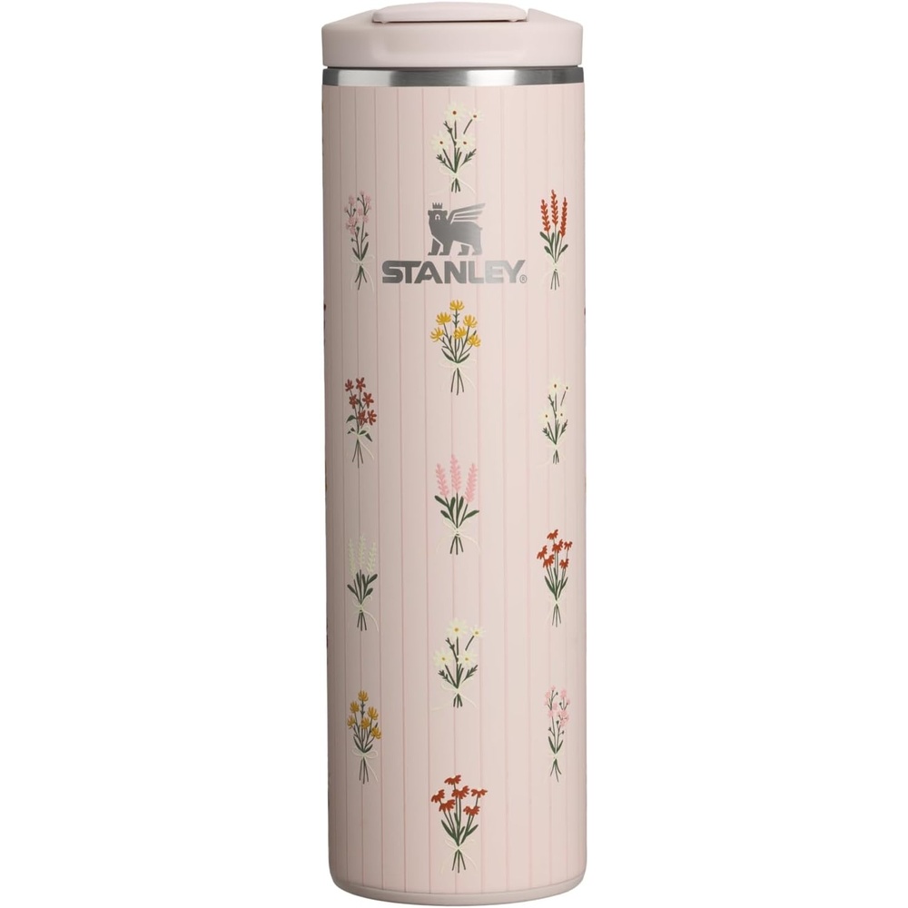 image:imageStanley AeroLight Transit Bottle 20 oz Locking Drink Through Lid Leak Resistant Water Bottle or Coffee Travel Mug Lightweight Insulated Stainless Steel BPAFree LilacRose Quartz Bouquets