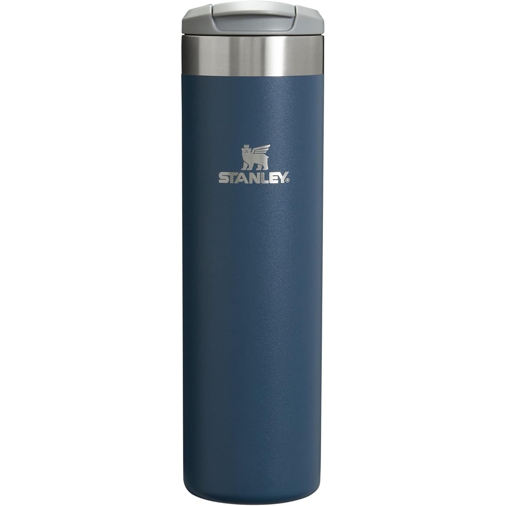 image:imageStanley AeroLight Transit Bottle 20 oz Locking Drink Through Lid Leak Resistant Water Bottle or Coffee Travel Mug Lightweight Insulated Stainless Steel BPAFree LilacNavy