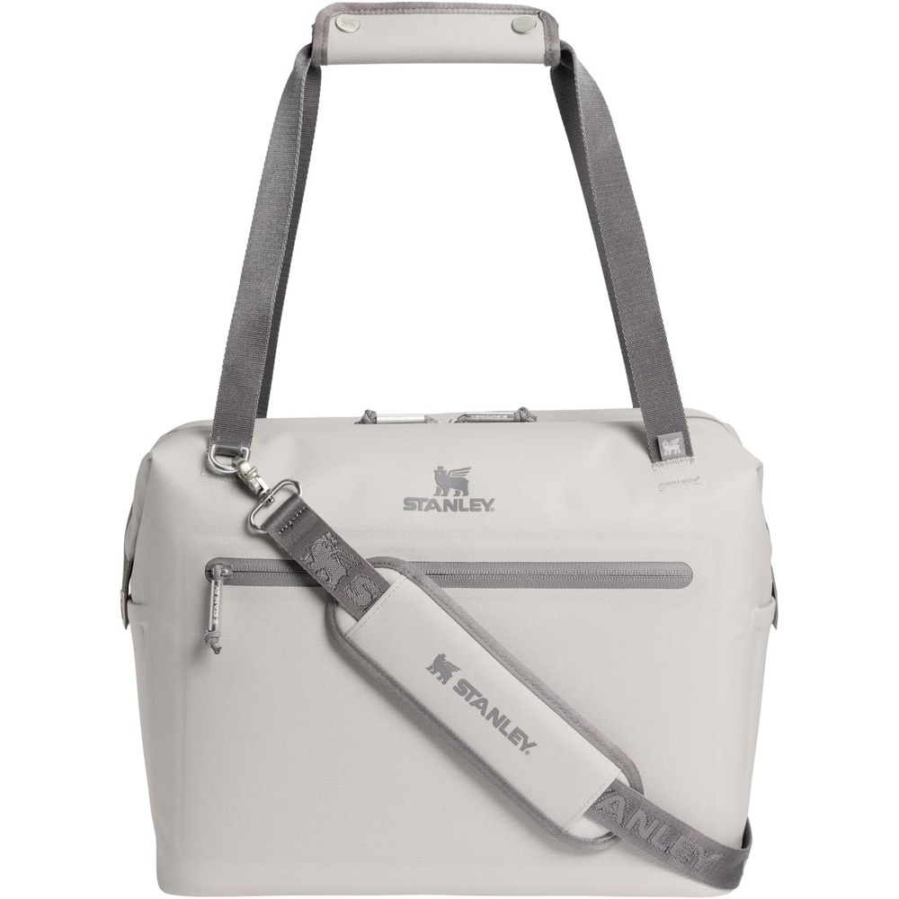 image:imageStanley All Day Julienne Soft Cooler Bag and Lunch Box Insulated Travel Bag with Zipper BPAFreeAsh