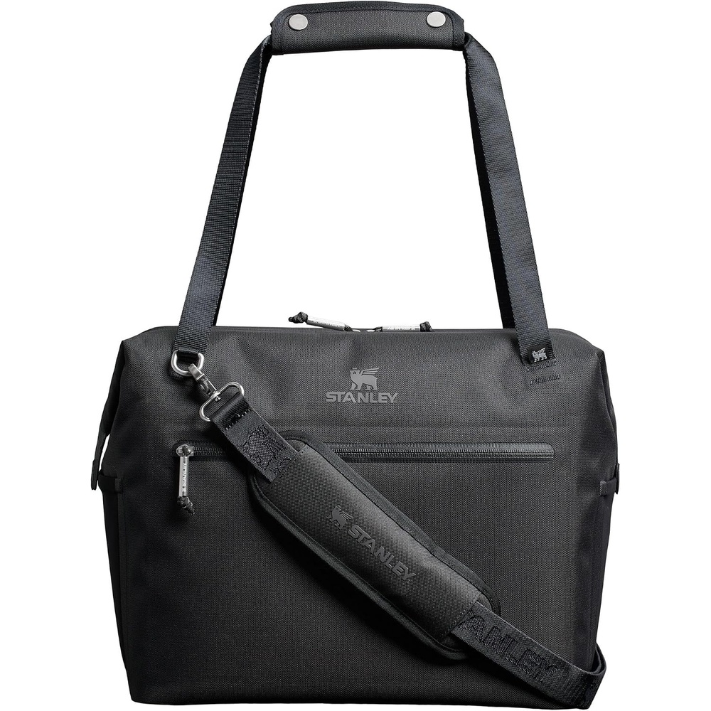 image:imageStanley All Day Julienne Soft Cooler Bag and Lunch Box Insulated Travel Bag with Zipper BPAFreeBlack