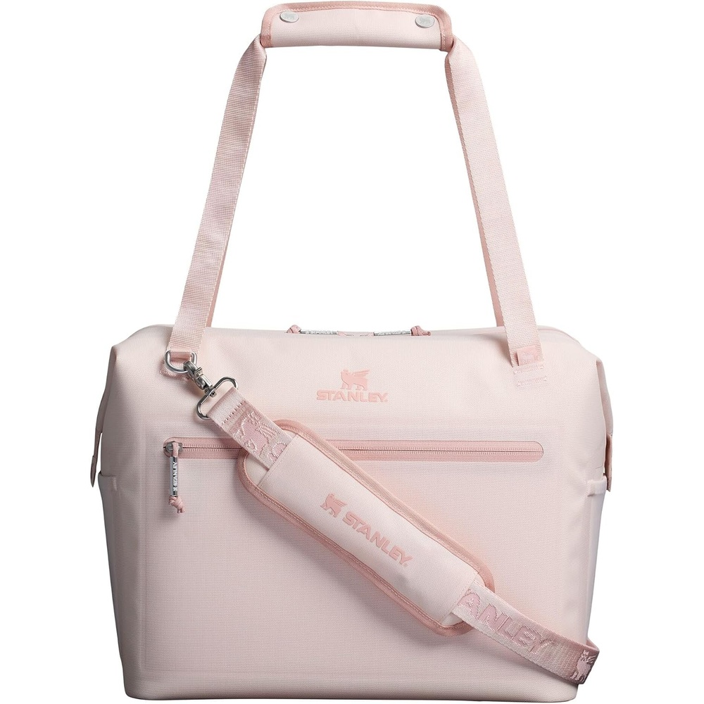 image:imageStanley All Day Julienne Soft Cooler Bag and Lunch Box Insulated Travel Bag with Zipper BPAFreeRose Quartz