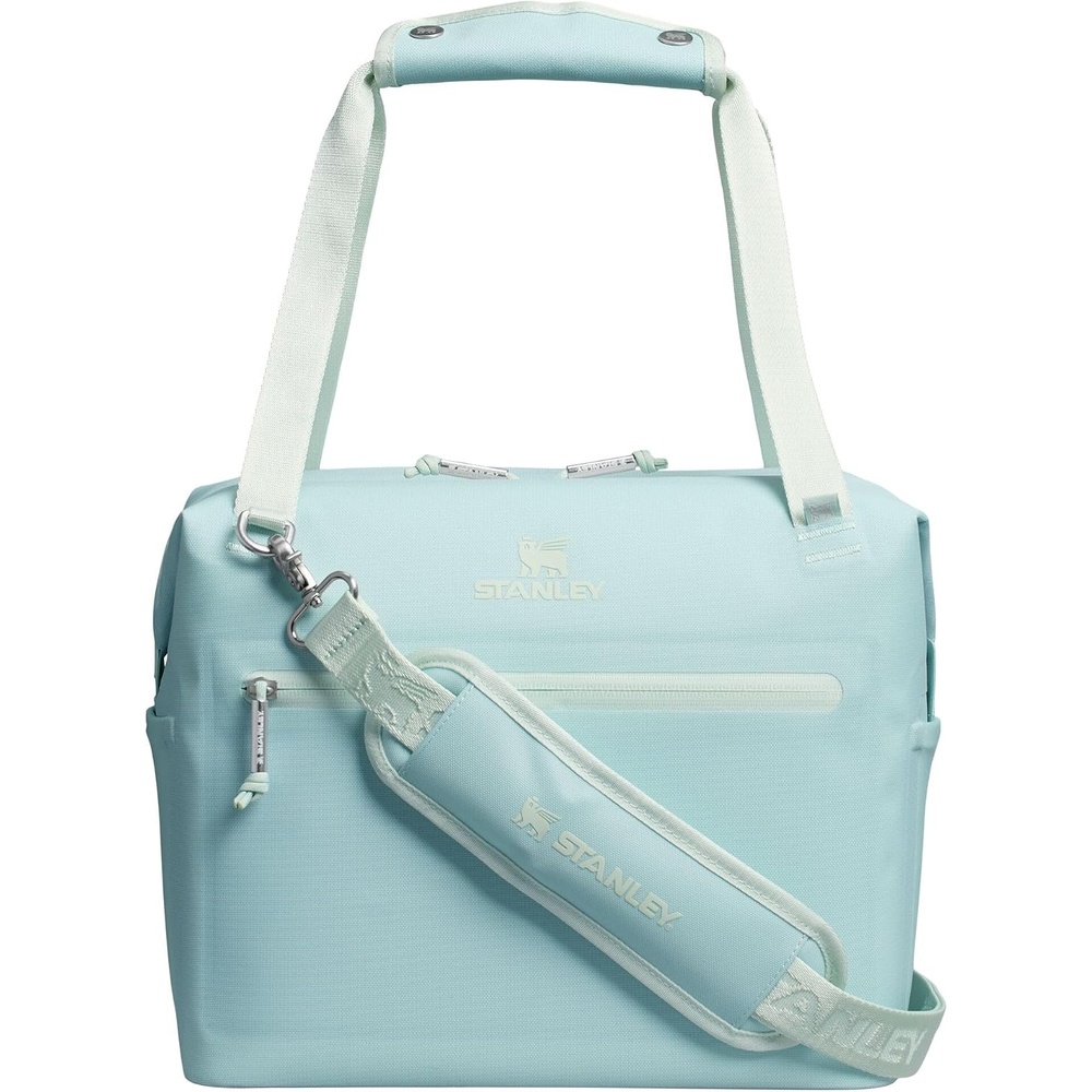 image:imageStanley All Day Julienne Soft Cooler Bag and Lunch Box Insulated Travel Bag with Zipper BPAFreeSeafoam