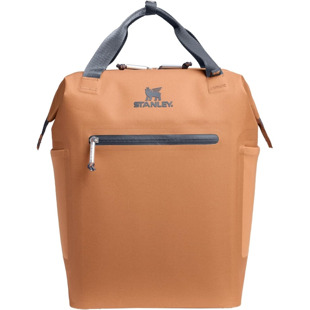 image:imageStanley All Day Madeleine Backpack Soft Cooler 20 Can Cooler with Handle and Shoulder Straps Insulated Travel Bag with Zipper BPAFreeToast