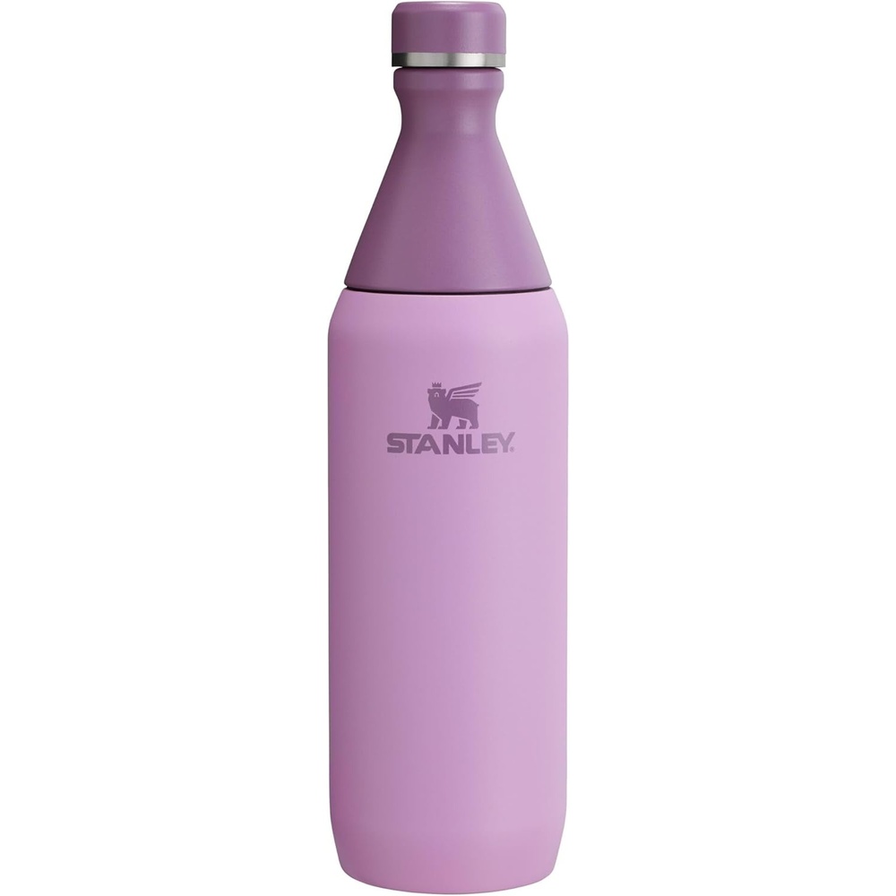 image:imageStanley All Day Slim Bottle 20 oz Twist On Lid with Leakproof Seal Slim Design for Travel amp Gym Insulated Stainless Steel BPAFree Daffodil GlossLilac