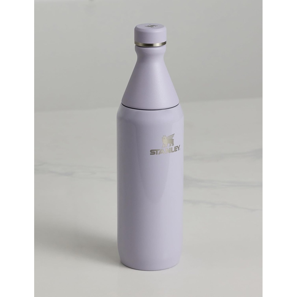image:imageStanley All Day Slim Bottle 20 oz Twist On Lid with Leakproof Seal Slim Design for Travel amp Gym Insulated Stainless Steel BPAFree Daffodil GlossPurple Dust Gloss