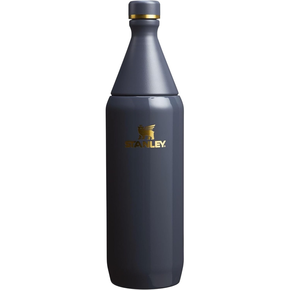 image:imageStanley All Day Slim Bottle 34 oz Twist off Lid with Leakproof Seal Slim Design for Travel and Gym Insulated Stainless Steel Water Bottle BPAFree Twilight Gloss