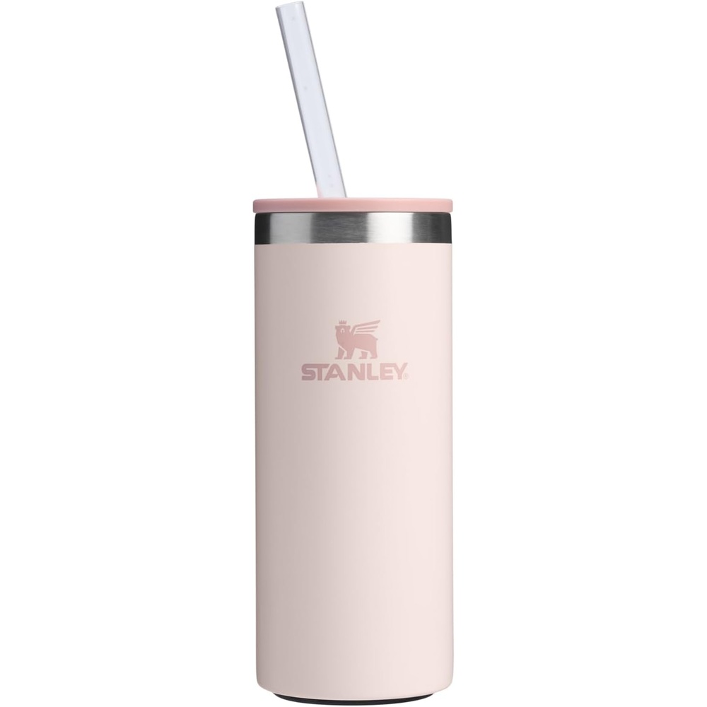 image:imageStanley Everyday Can Cooler Cup Beer Seltzers Soda and Energy Drinks Doubles as Tumbler Insulated Stainless Steel Drink Holder BPAFreeRose Quartz