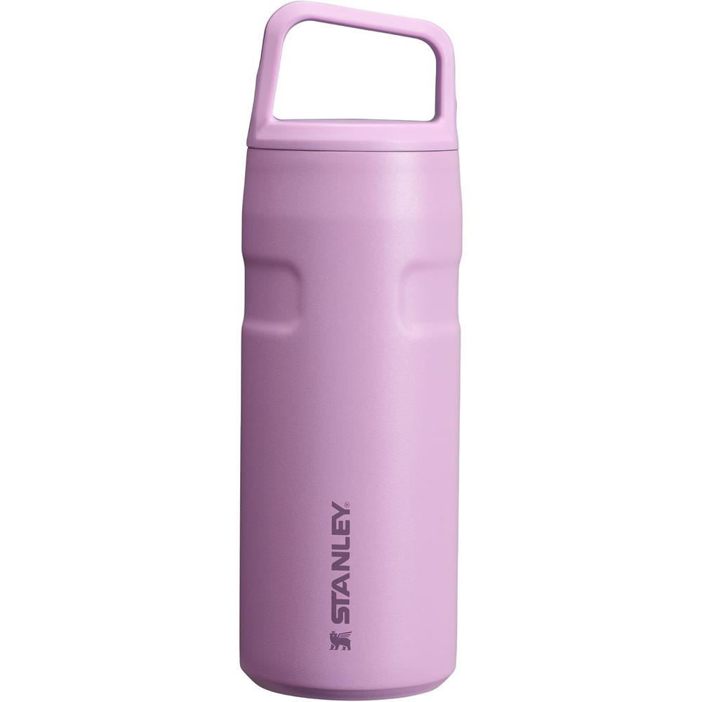 image:imageStanley IceFlow Cap and Carry Water Bottle Wide Mouth Twist Lid Lightweight amp Leakproof for Travel amp Sports Insulated Stainless Steel BPAFreeLilac