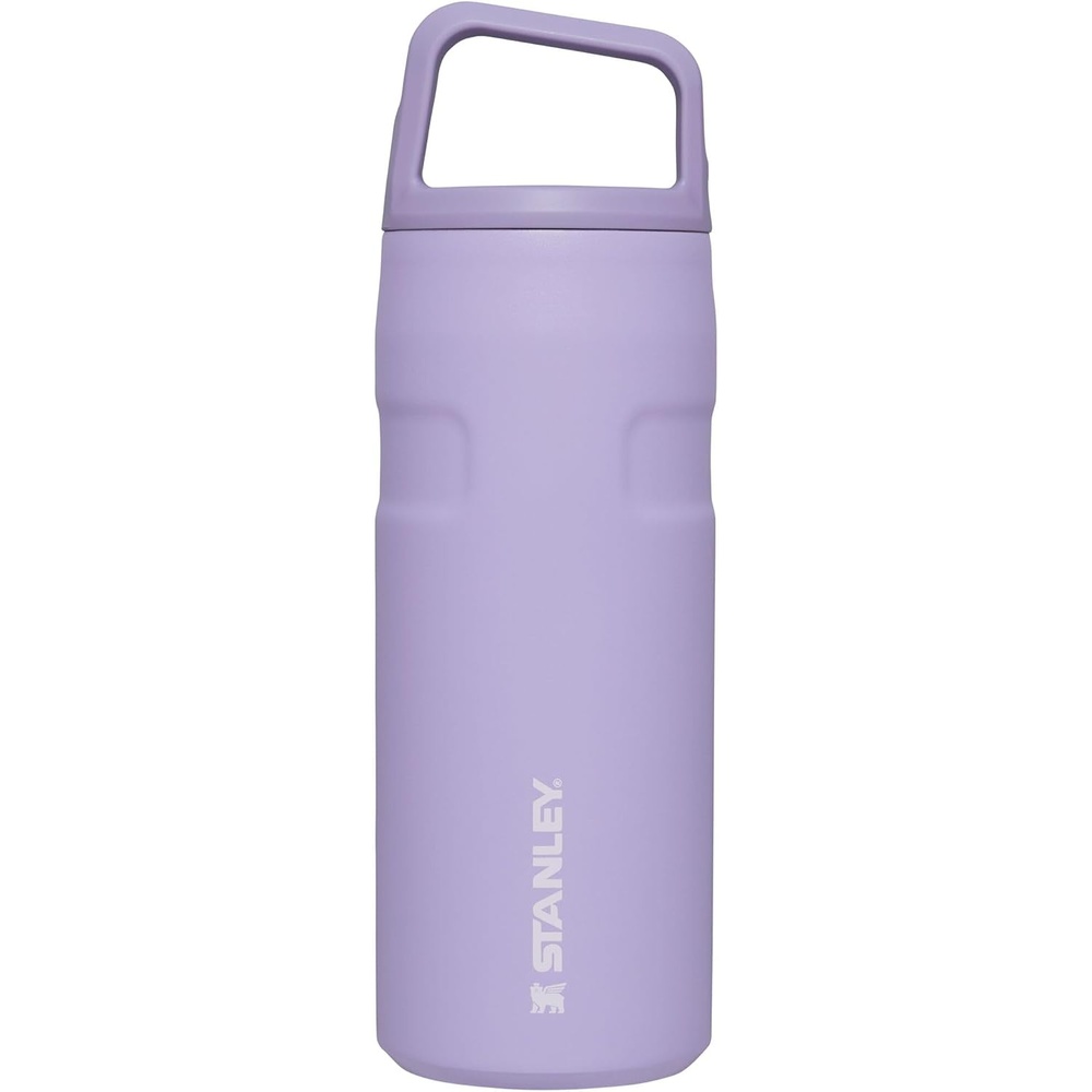 image:imageStanley IceFlow Cap and Carry Water Bottle Wide Mouth Twist Lid Lightweight amp Leakproof for Travel amp Sports Insulated Stainless Steel BPAFreeLavender