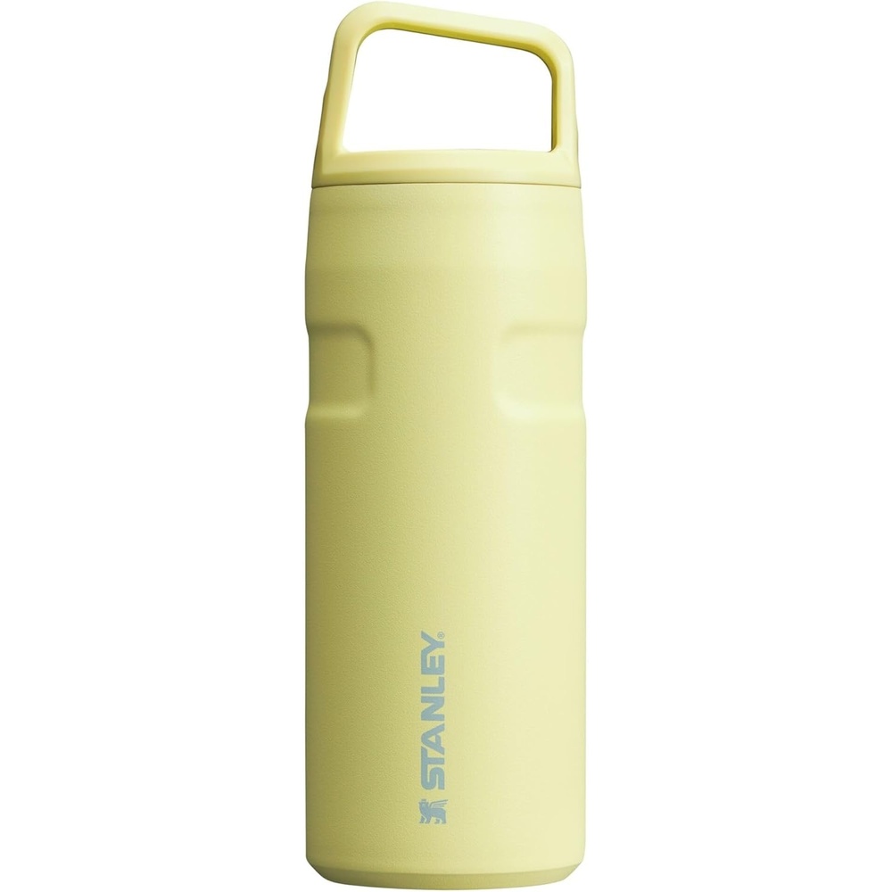 image:imageStanley IceFlow Cap and Carry Water Bottle Wide Mouth Twist Lid Lightweight amp Leakproof for Travel amp Sports Insulated Stainless Steel BPAFreePomelo