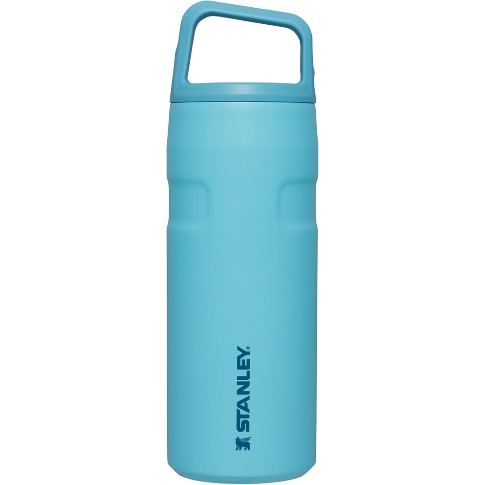 image:imageStanley IceFlow Cap and Carry Water Bottle Wide Mouth Twist Lid Lightweight amp Leakproof for Travel amp Sports Insulated Stainless Steel BPAFreePool