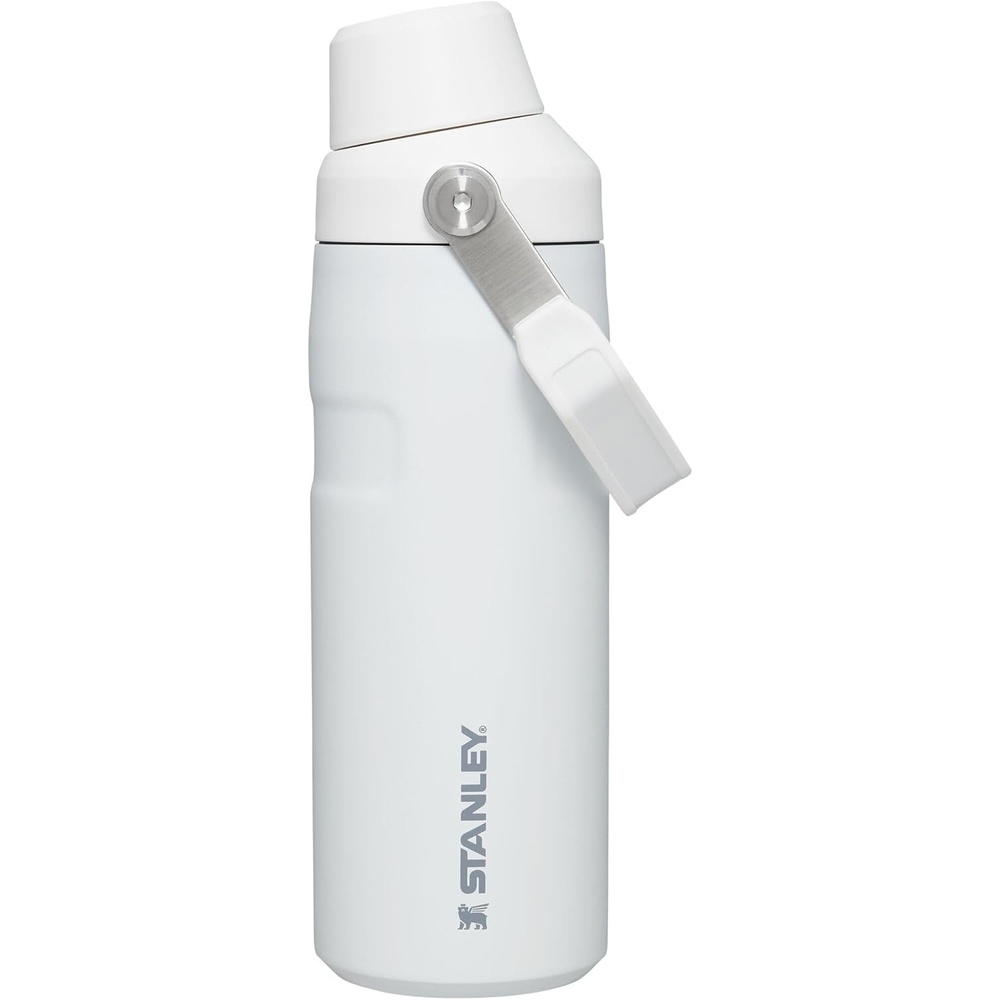 image:imageStanley IceFlow Fast Flow Water Bottle 24 oz Angled Spout Lid Lightweight and Leakproof for Travel and Sports Insulated Stainless Steel BPAFree TigerlilyPolar