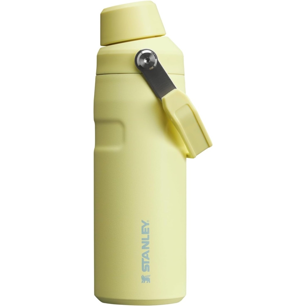 image:imageStanley IceFlow Fast Flow Water Bottle 24 oz Angled Spout Lid Lightweight and Leakproof for Travel and Sports Insulated Stainless Steel BPAFree TigerlilyPomelo
