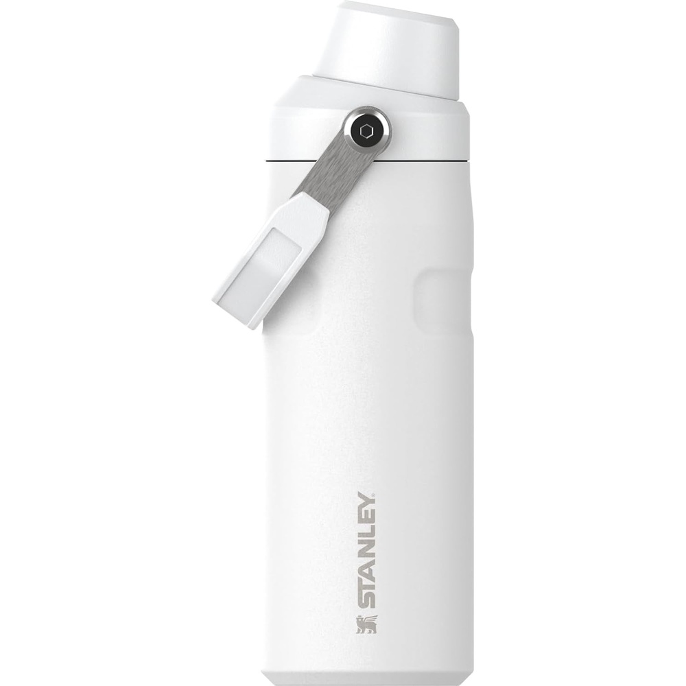 image:imageStanley IceFlow Fast Flow Water Bottle 24 oz  Angled Spout Lid  Lightweight and Leakproof for Travel and Sports  Insulated Stainless Steel  BPAFree  TigerlilyFrost