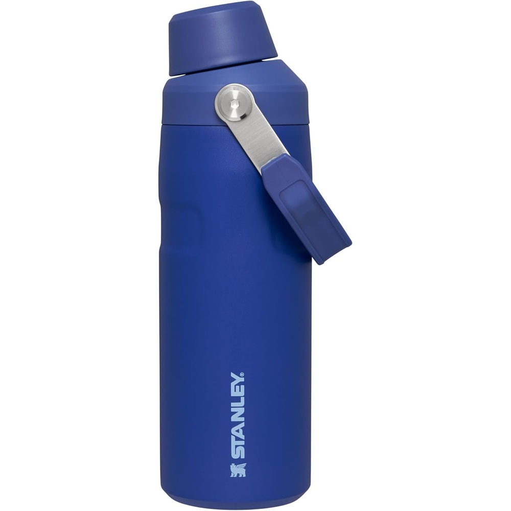 image:imageStanley IceFlow Fast Flow Water Bottle 24 oz Angled Spout Lid Lightweight and Leakproof for Travel and Sports Insulated Stainless Steel BPAFree TigerlilyLapis