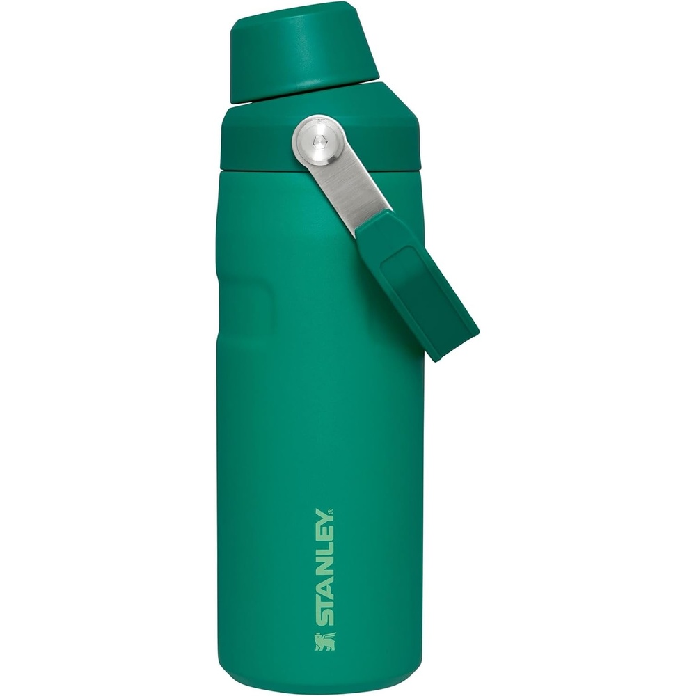 image:imageStanley IceFlow Fast Flow Water Bottle 24 oz Angled Spout Lid Lightweight and Leakproof for Travel and Sports Insulated Stainless Steel BPAFree TigerlilyAlpine