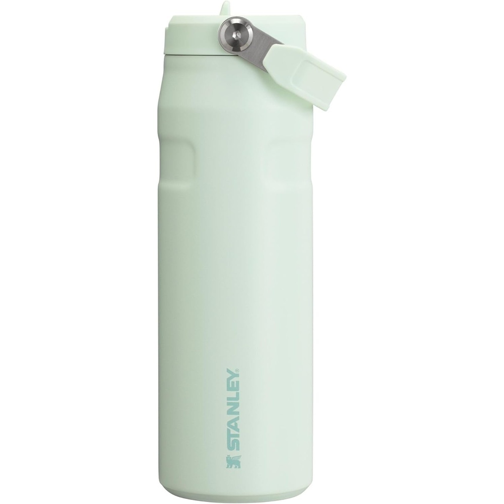 image:imageStanley IceFlow Flip Straw 20 Water Bottle 36 OZ BuiltIn Straw with Larger Opening Lightweight amp LeakResistant Insulated Stainless Steel BPAFree Tigerlily PlumMist