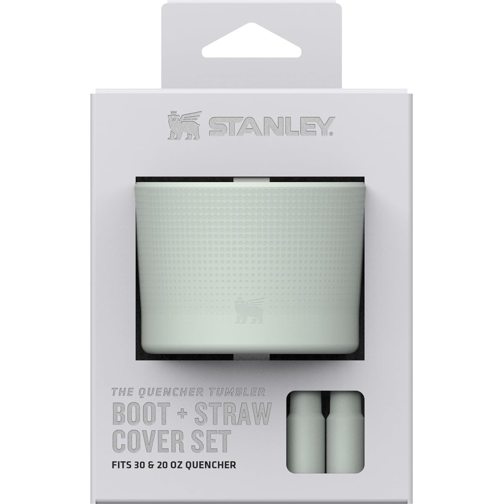 image:imageStanley Quencher Boot and Straw Cover Cap  AntiSlip Silicone Protector for Tumbler with Handle  Accessory Set for Stainless Steel Drinking Cup  BPAFreeMist