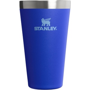 STANLEY Adventure Stacking Beer Pint Glass | Stackable Drinking Cup for Cold Beverages | Dishwasher Safe | Insulated Stainless Steel Tumbler | BPA-Free(Cobalt)