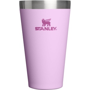 STANLEY Adventure Stacking Beer Pint Glass | Stackable Drinking Cup for Cold Beverages | Dishwasher Safe | Insulated Stainless Steel Tumbler | BPA-Free(Soft Orchid)