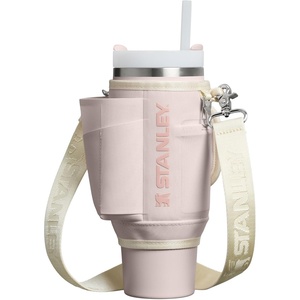 STANLEY All Day Quencher Carry All for 40 oz Tumbler with Handle | Crossbody Bag with Phone Holder Pocket, Card Sleeve & Detachable Strap | Water Bottle Carrier Bag | BPA-Free | Mist(Rose Quartz)