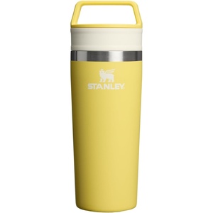 STANLEY Cafe To Go Travel Mug 20 oz | Leakproof Two-Part Drink Through Lid | Tumbler Cup for Coffee, Tea and Drinks | Insulated Stainless Steel Coffee Mug | BPA-Free | Daffodil(Daffodil)