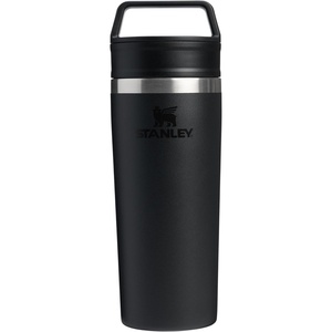STANLEY Cafe To Go Travel Mug 20 oz | Leakproof Two-Part Drink Through Lid | Tumbler Cup for Coffee, Tea and Drinks | Insulated Stainless Steel Coffee Mug | BPA-Free | Daffodil(Black 2.0)