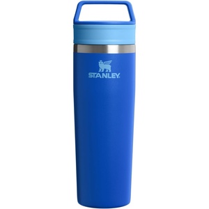 STANLEY Cafe To Go Travel Mug 20 oz | Leakproof Two-Part Drink Through Lid | Tumbler Cup for Coffee, Tea and Drinks | Insulated Stainless Steel Coffee Mug | BPA-Free | Daffodil(Cobalt)