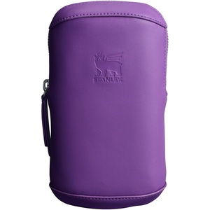 STANLEY Cross Bottle Essentials Case Max | Phone, Wallet, Keys Holder for Water Bottle | Faux Leather Accessory Pouch(Lilac)