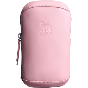 STANLEY Cross Bottle Essentials Case Max | Phone, Wallet, Keys Holder for Water Bottle | Faux Leather Accessory Pouch(Rose Quartz)