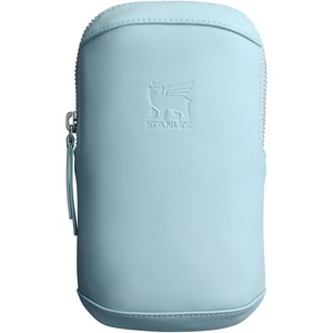 STANLEY Cross Bottle Essentials Case Max | Phone, Wallet, Keys Holder for Water Bottle | Faux Leather Accessory Pouch(Seafoam)