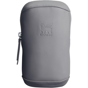 STANLEY Cross Bottle Essentials Case Max | Phone, Wallet, Keys Holder for Water Bottle | Faux Leather Accessory Pouch(Stone)