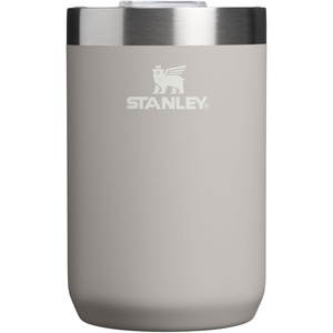 STANLEY Everyday Camp Cup 12 oz | Drink Through Lid | Cup for Coffee, Tea and Drinks | Insulated Stainless Steel | BPA-Free | Hammertone Green(Ash)