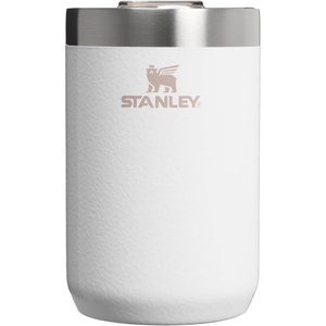 STANLEY Everyday Camp Cup 12 oz | Drink Through Lid | Cup for Coffee, Tea and Drinks | Insulated Stainless Steel | BPA-Free | Hammertone Green(Hammertone Frost)