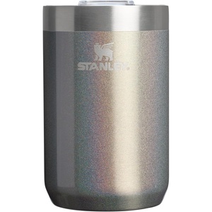STANLEY Everyday Camp Cup 12 oz | Drink Through Lid | Cup for Coffee, Tea and Drinks | Insulated Stainless Steel | BPA-Free | Hammertone Green(Steel Shimmer)