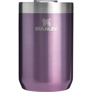 STANLEY Everyday Camp Cup 12 oz | Drink Through Lid | Cup for Coffee, Tea and Drinks | Insulated Stainless Steel | BPA-Free | Hammertone Green(Wisteria Shine)