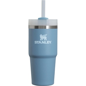 STANLEY Quencher H2.0 Flow State Tumbler, 20 oz, Lilac | Straw and 3-Position Lid | Cup Holder Compatible for Travel | Insulated Stainless Steel Cup | BPA-Free(Indigo)