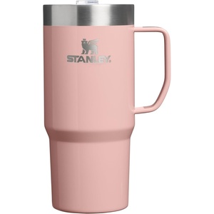 STANLEY The Everyday Suburban Mug | 24 oz | Drink Through Lid | Cup for Coffee, Tea and Drinks | Insulated Stainless Steel Coffee Mug | BPA-Free | Frost(Peach Rose Gloss)