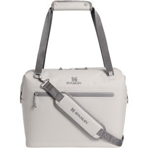 Stanley All Day Julienne Soft Cooler Bag and Lunch Box | Insulated Travel Bag with Zipper | BPA-Free(Ash)
