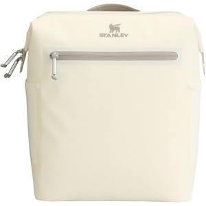 Stanley All Day Madeleine Backpack Soft Cooler 20 Can Cooler with Handle and Shoulder Straps Insulated Travel Bag with Zipper BPA-Free(Cream)