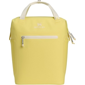 Stanley All Day Madeleine Backpack Soft Cooler 20 Can Cooler with Handle and Shoulder Straps Insulated Travel Bag with Zipper BPA-Free(Daffodil)