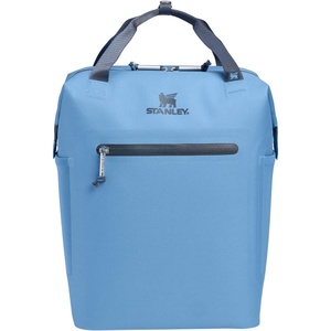 Stanley All Day Madeleine Backpack Soft Cooler 20 Can Cooler with Handle and Shoulder Straps Insulated Travel Bag with Zipper BPA-Free(Sea Glass Plume)