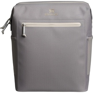 Stanley All Day Madeleine Backpack Soft Cooler 20 Can Cooler with Handle and Shoulder Straps Insulated Travel Bag with Zipper BPA-Free(Stone)