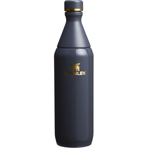 Stanley All Day Slim Bottle 20 oz | Twist On Lid with Leakproof Seal | Slim Design for Travel & Gym | Insulated Stainless Steel | BPA-Free | Daffodil Gloss(Twilight Gloss)