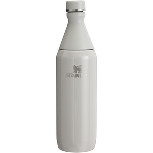 Stanley All Day Slim Bottle 20 oz | Twist On Lid with Leakproof Seal | Slim Design for Travel & Gym | Insulated Stainless Steel | BPA-Free | Daffodil Gloss(Ash)
